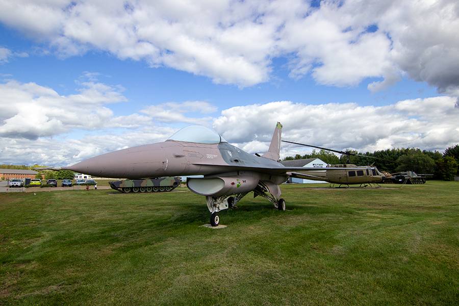 Vt National Guard Museum Fighter Jet