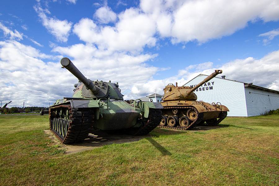 Vt National Guard Museum Tanks