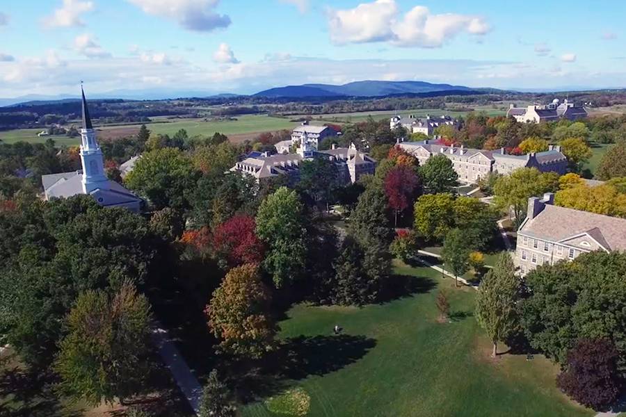 Middlebury College Aerial