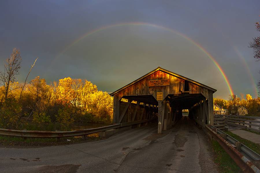 Pulp Mill Bridge Middlebury