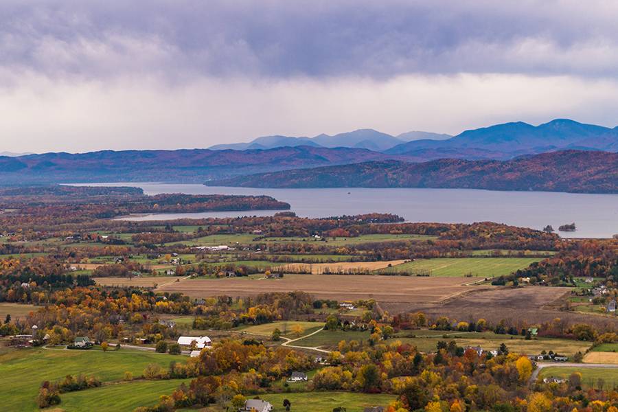 View of Charlotte Mount Philo