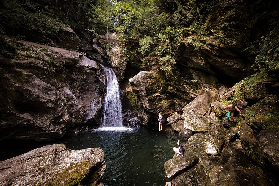 Bingham Falls Stowe