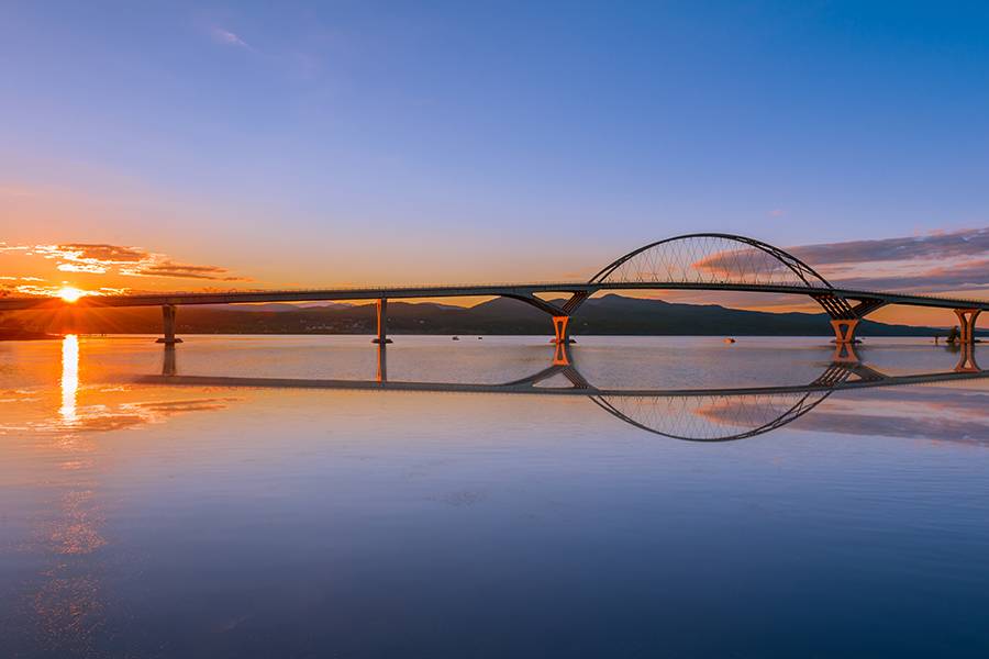 Lake Champlain Bridge Brown Point