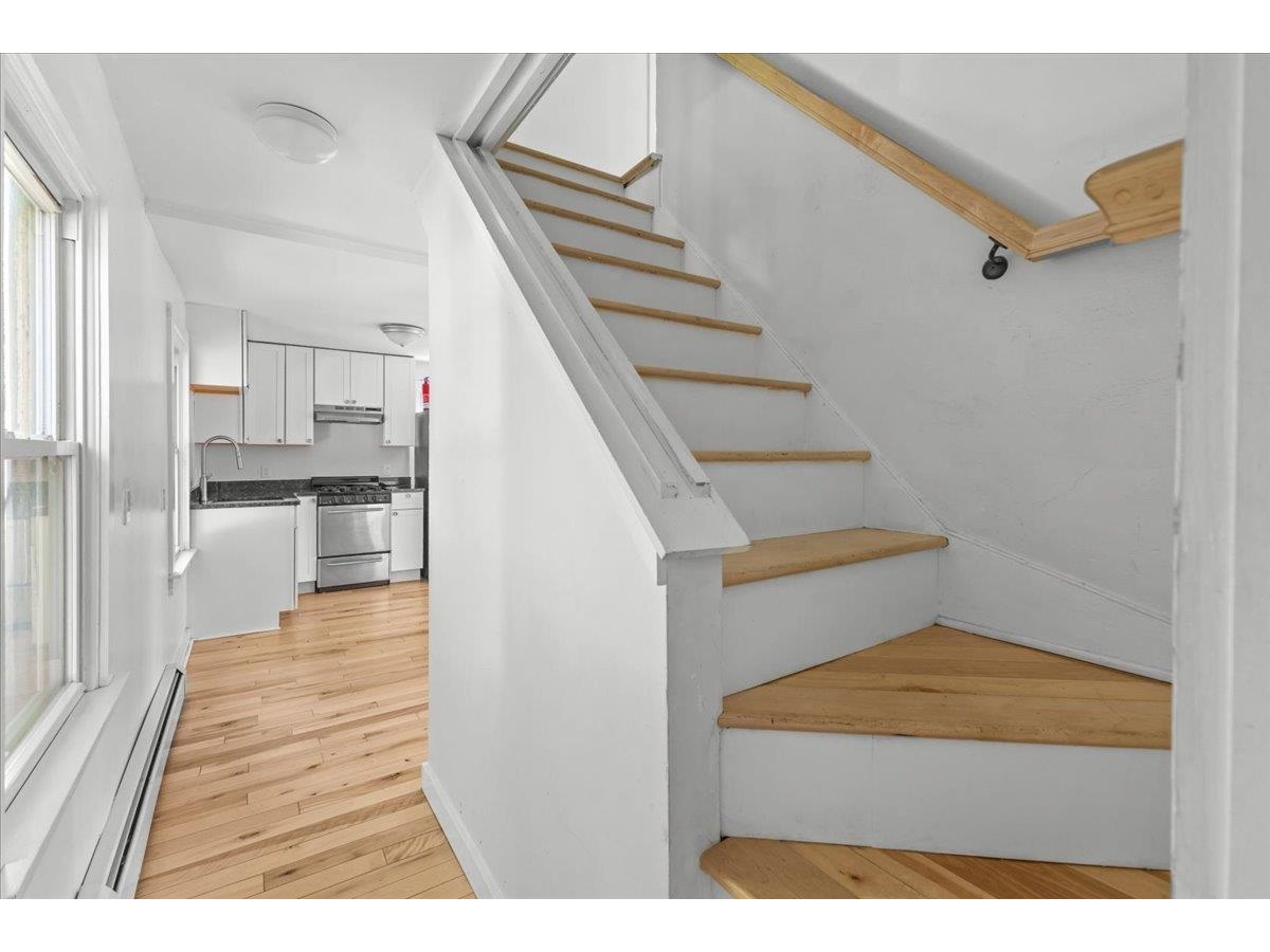 Stairs to third floor Apt 2