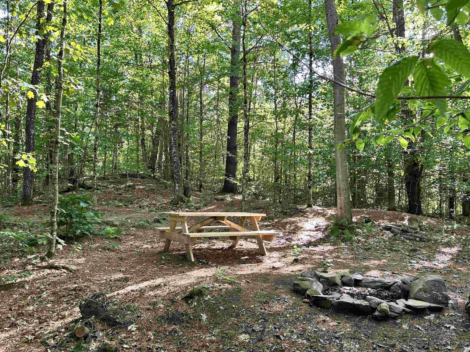 Existing campsite