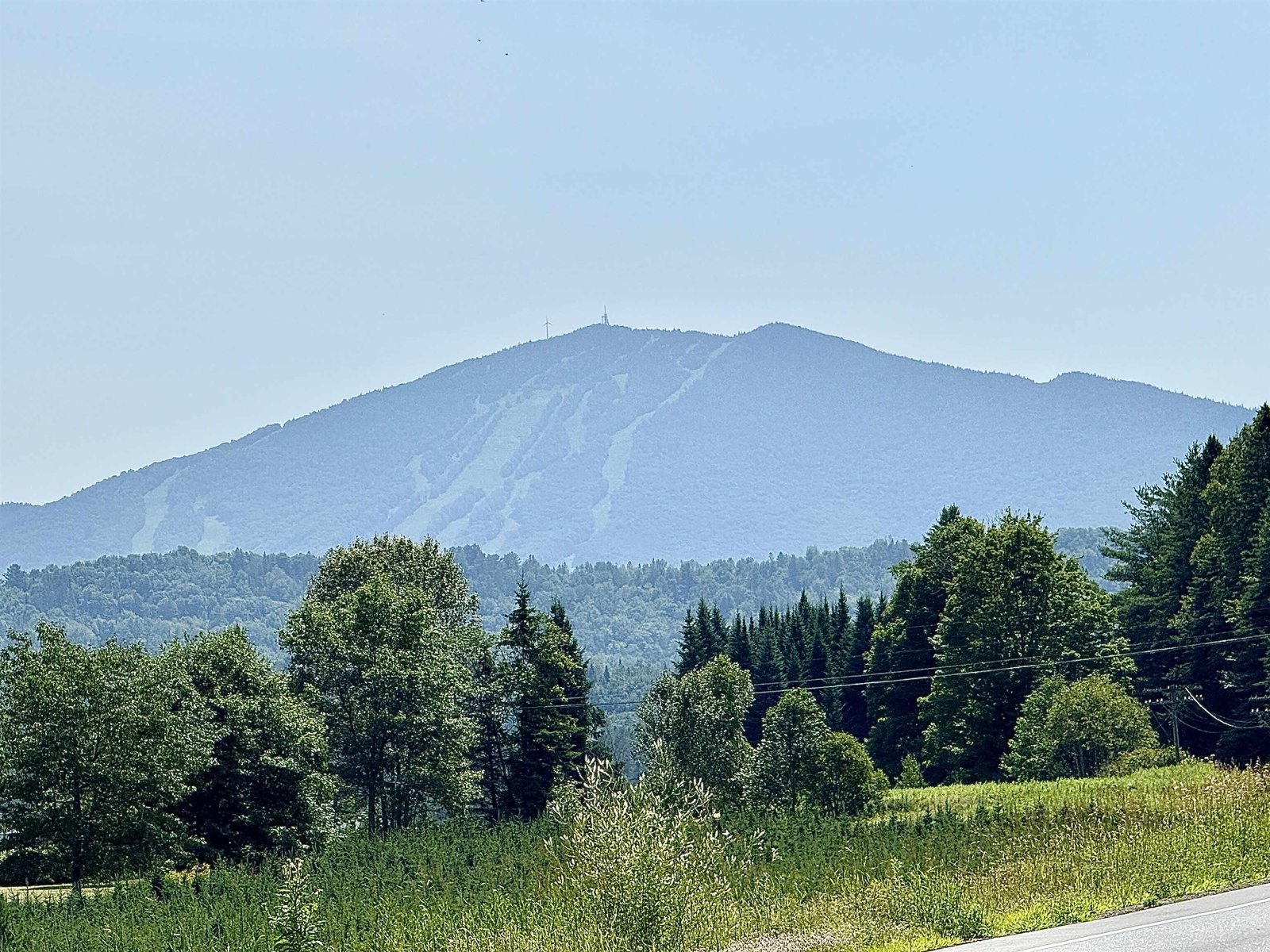 View of Burke MTN Resort from Rte 5