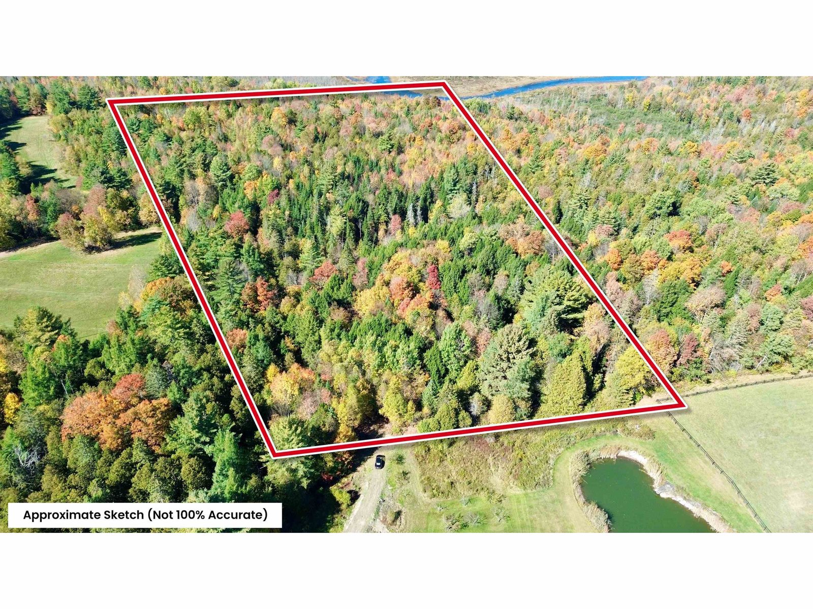 Sloped Wooded Lot on Ridge