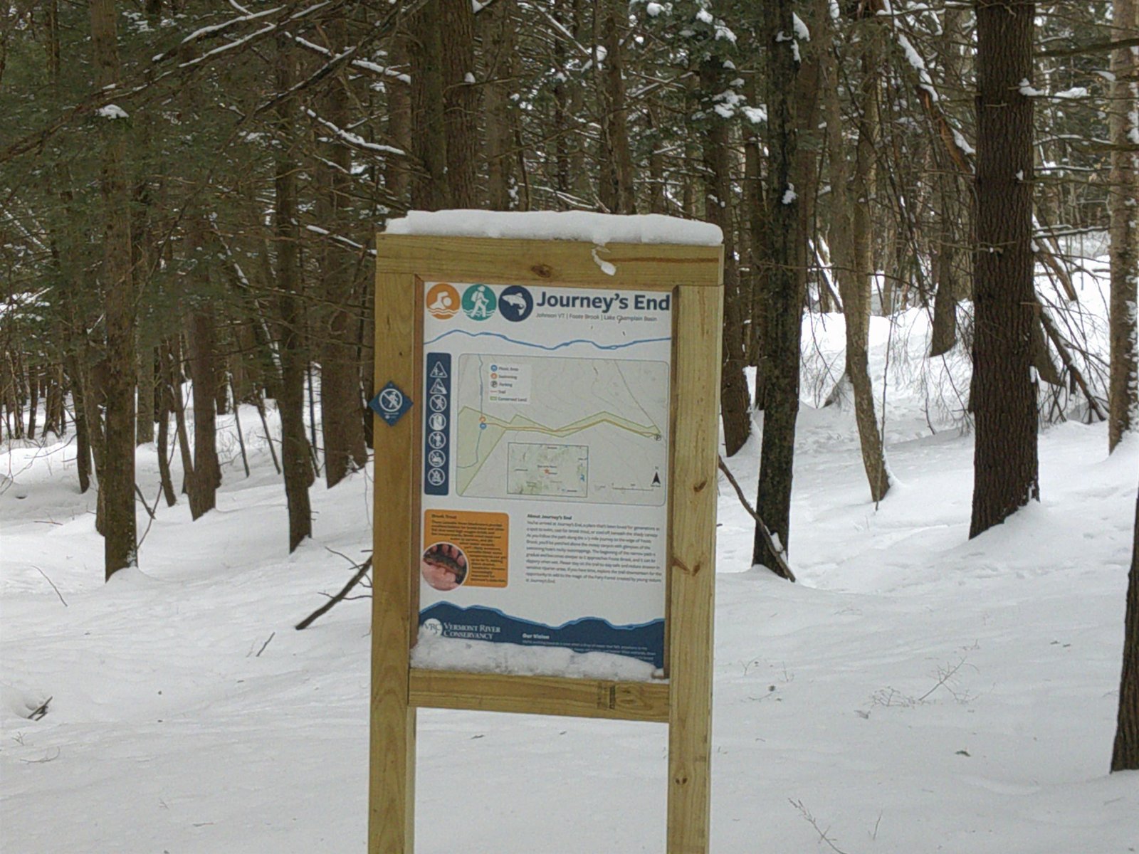 Journeys End Conservation Area abuts