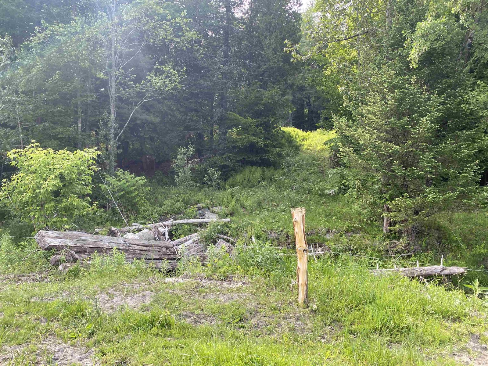 ROW entering property