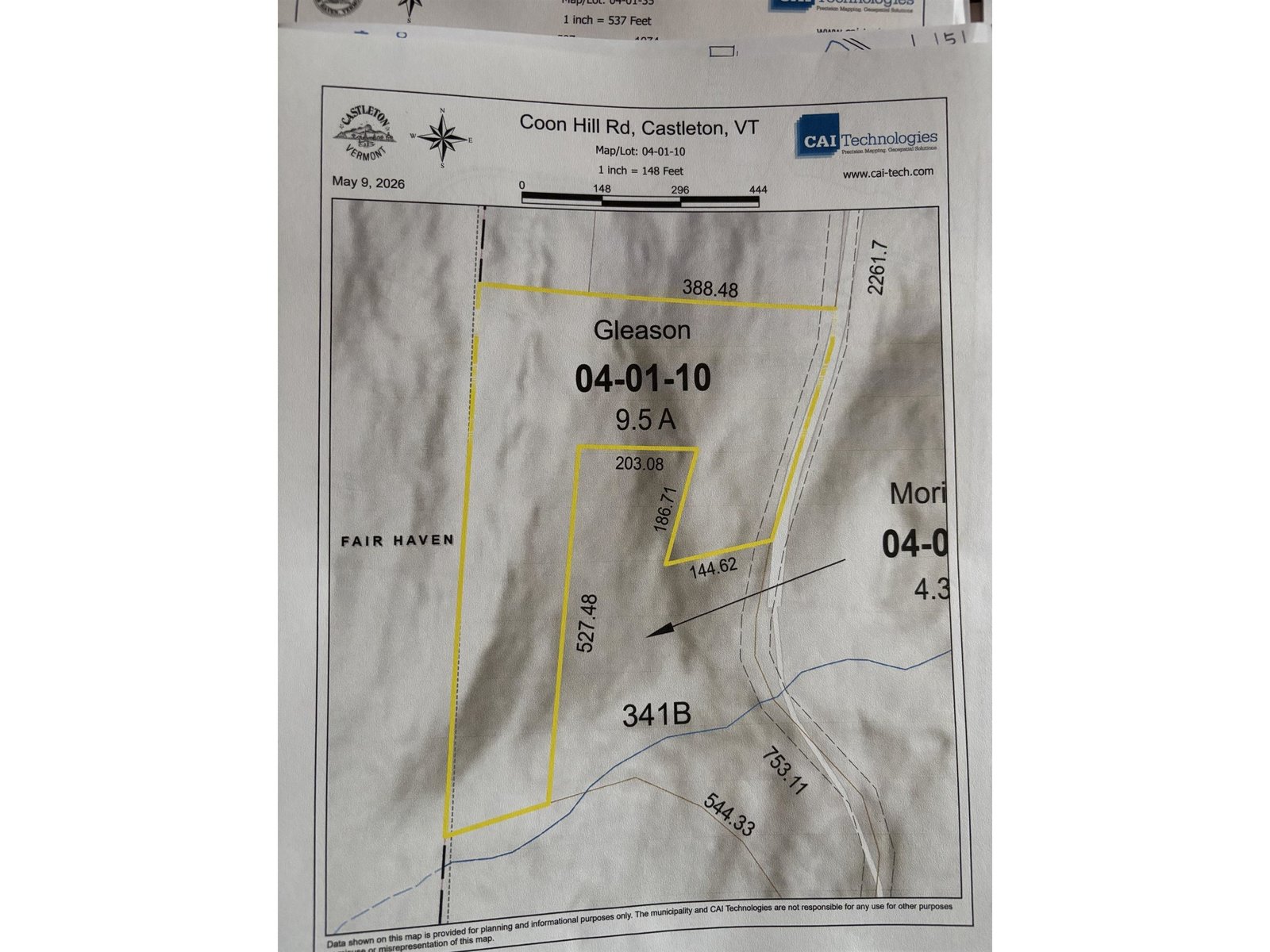 Town tax map