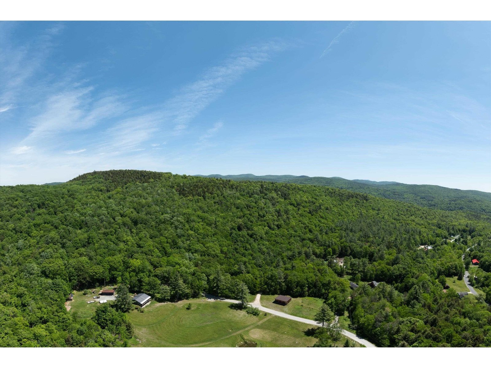 Western side of the land by Davis Road