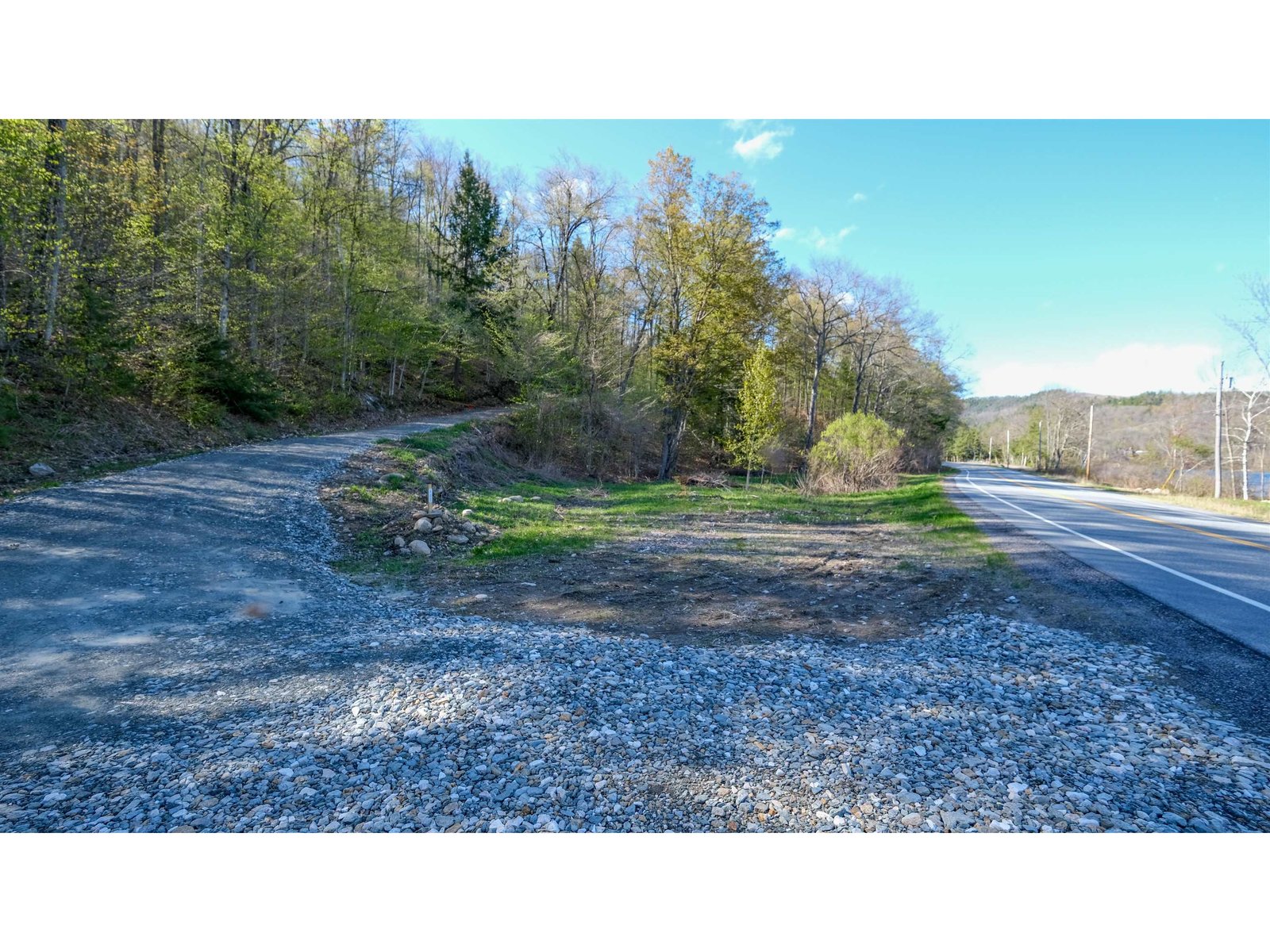 Driveway to home site