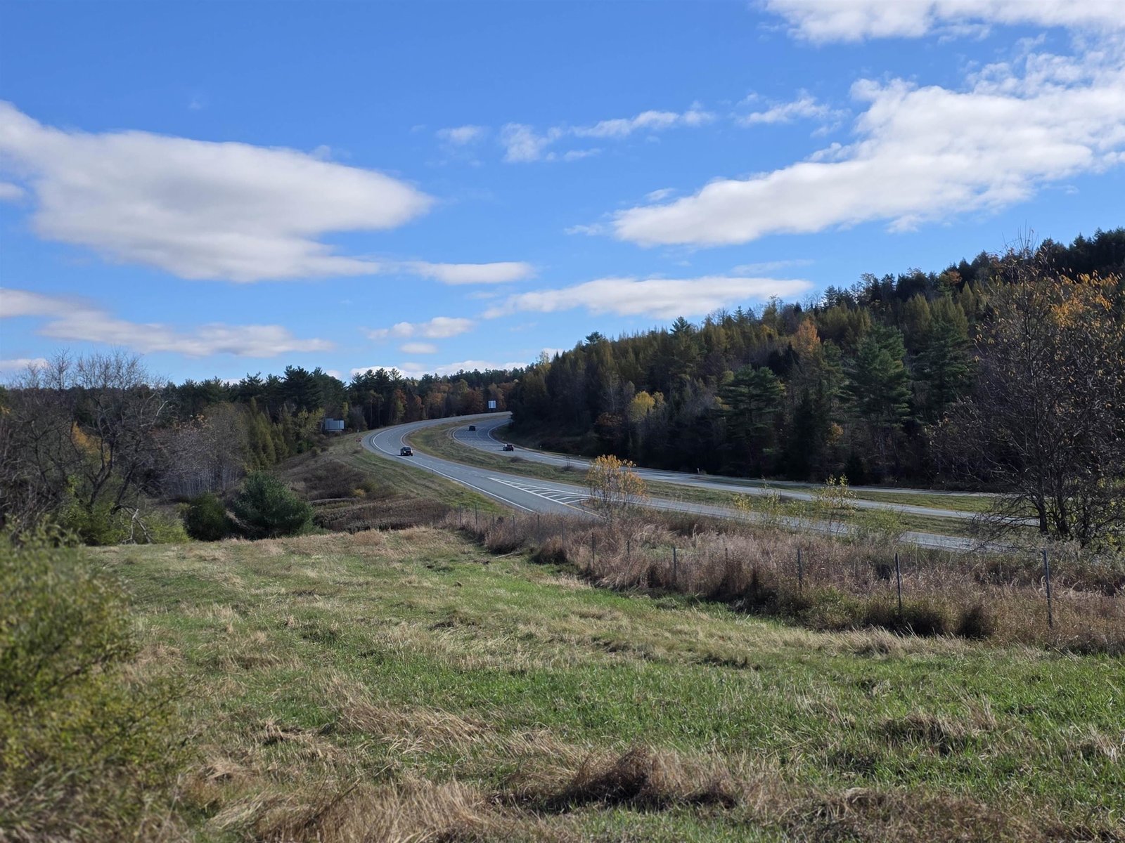Looking SE over I-93
