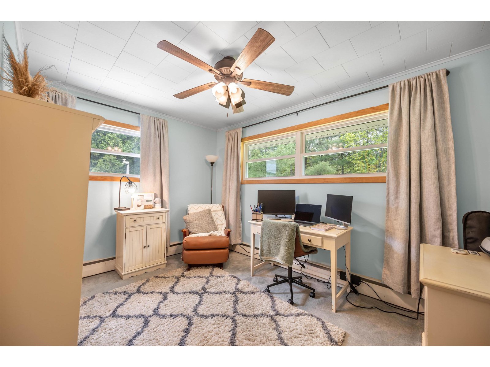Bedroom Used As An Office