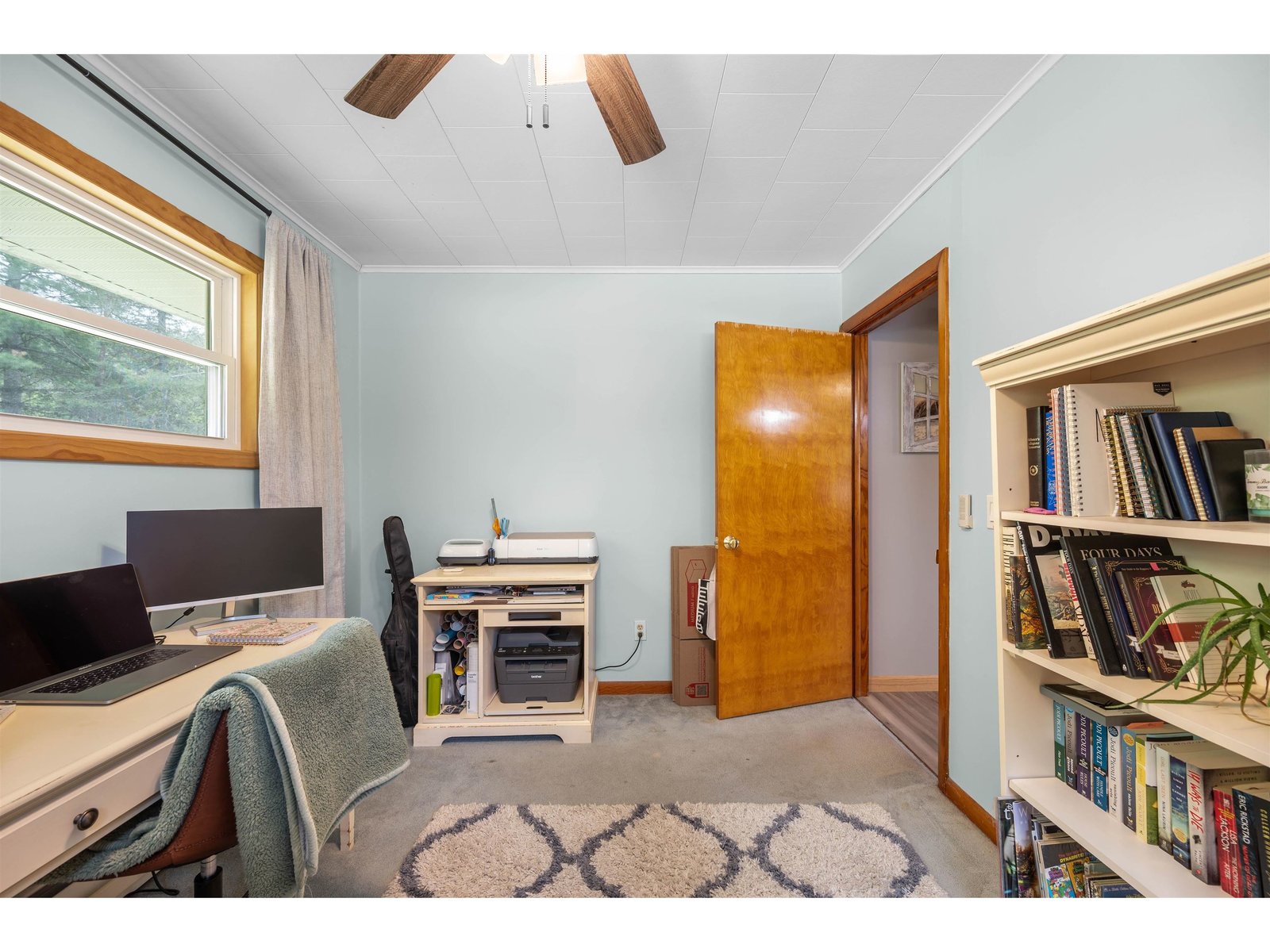 Bedroom Used As An Office
