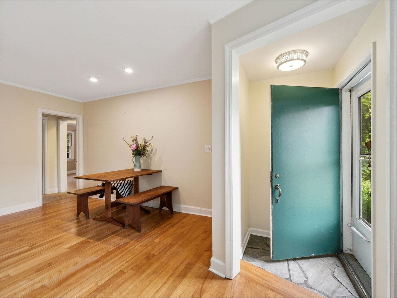 Entryway to Dining Space