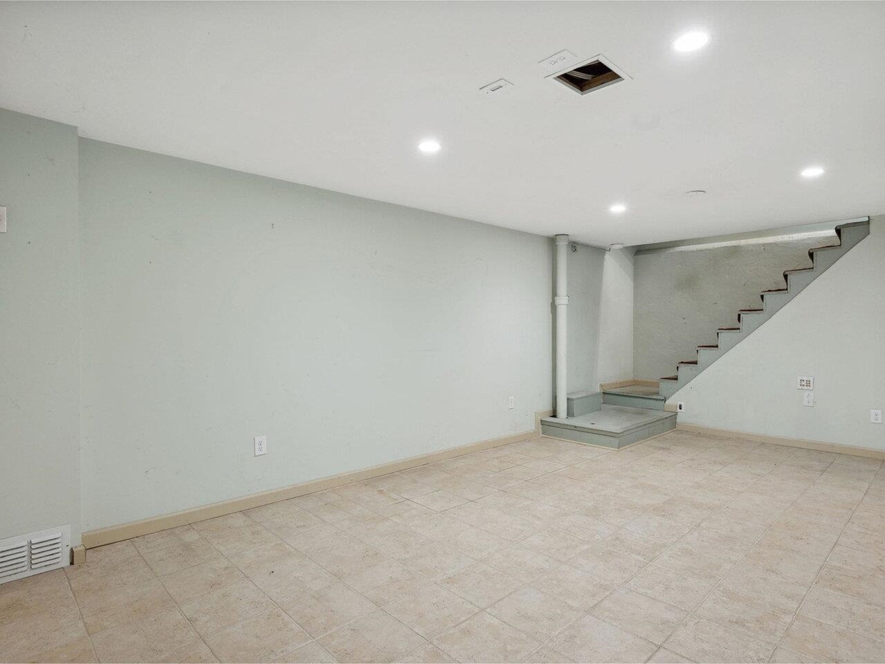 Partially Finished Basement
