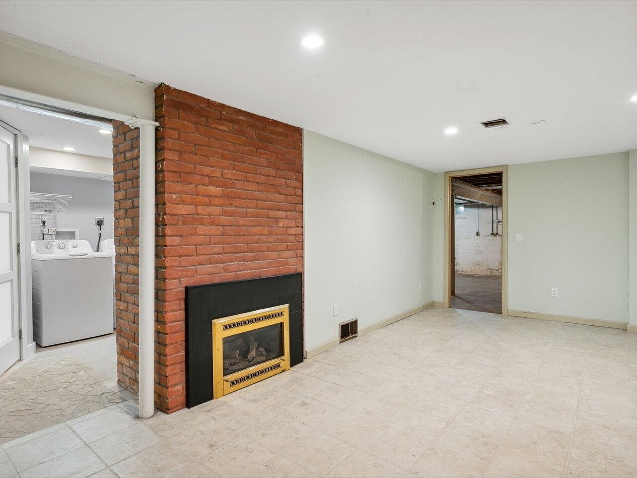 Partially Finished Basement