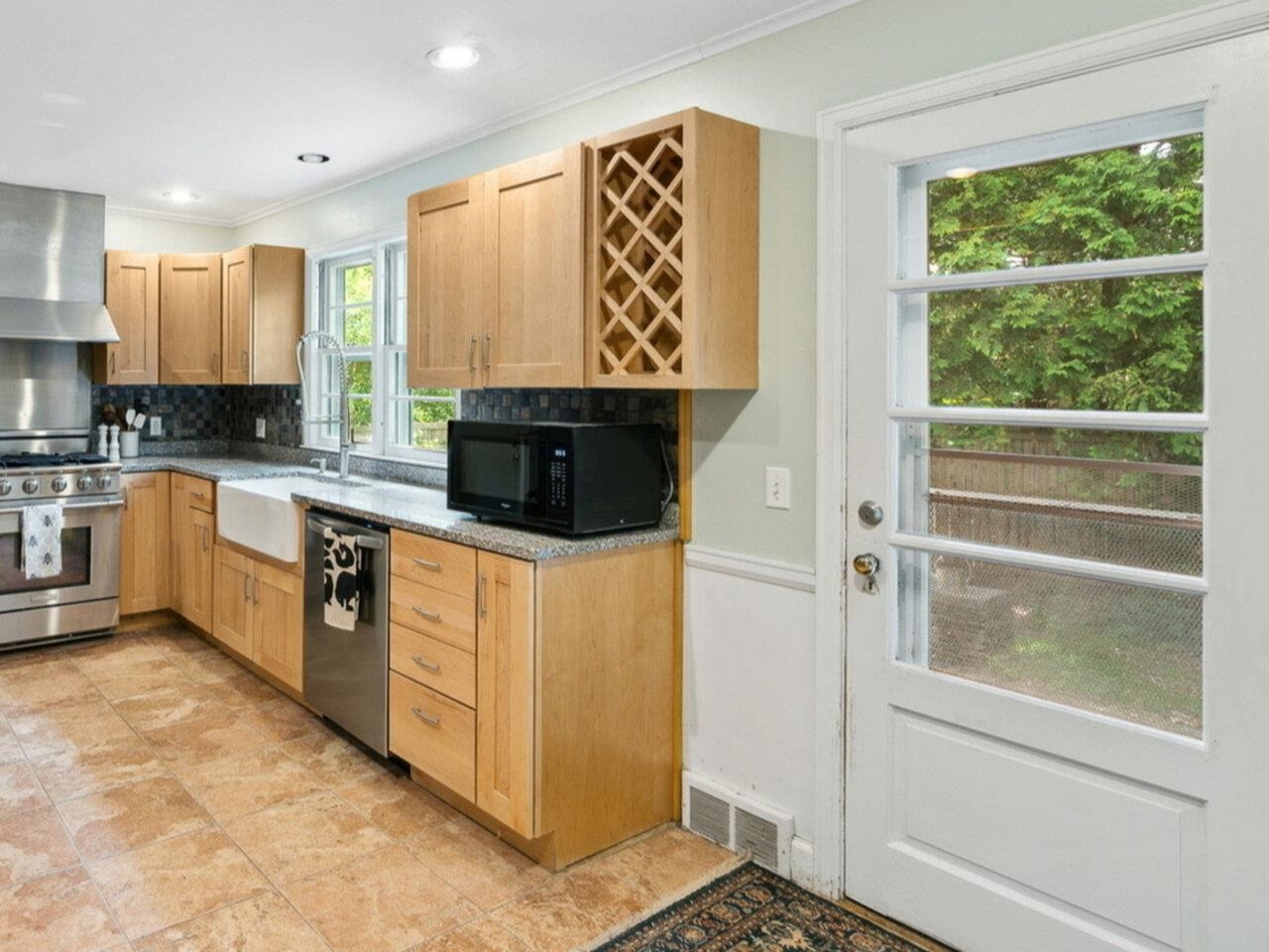 Kitchen to Back Patio