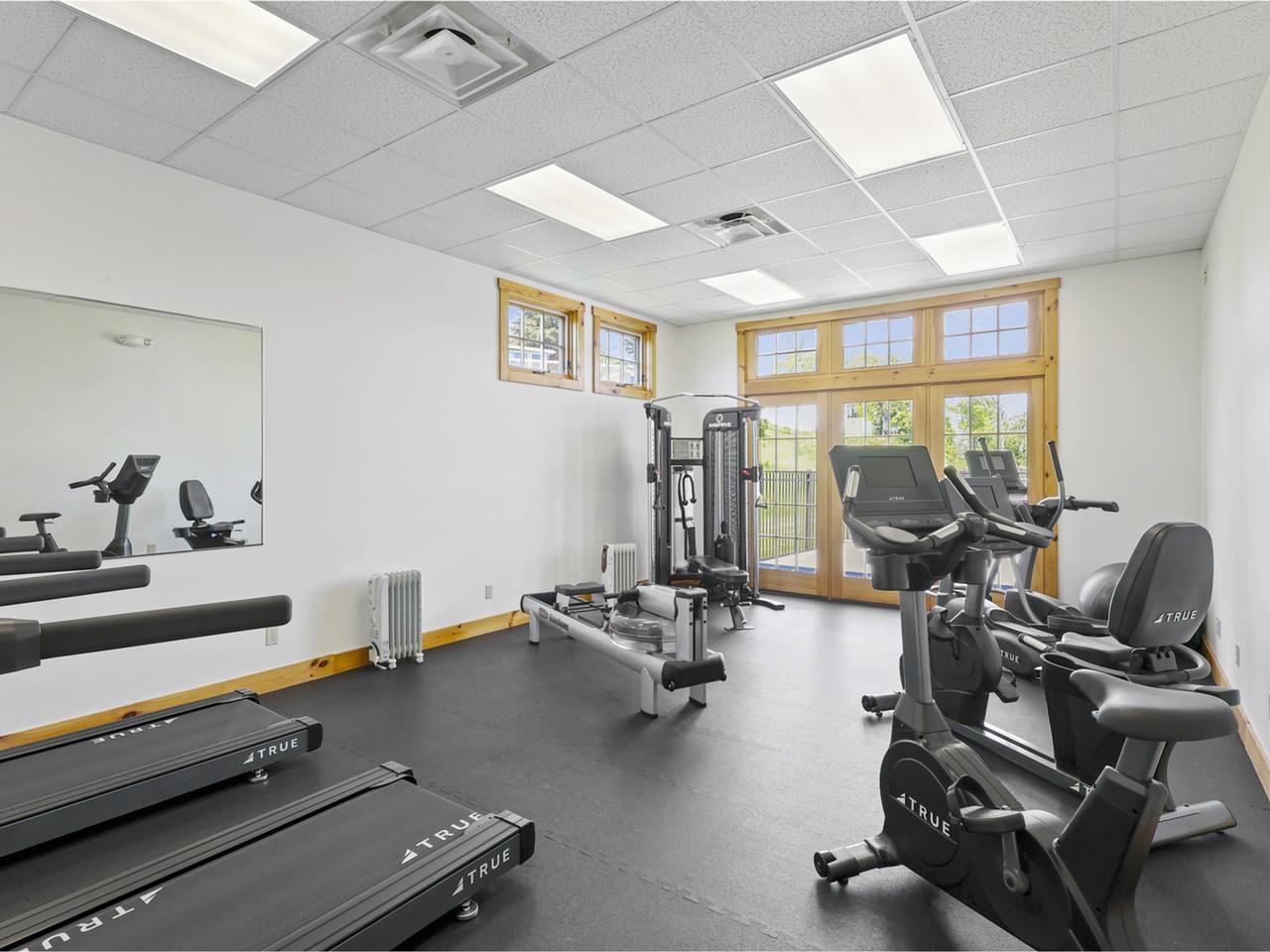 Fitness room at clubhouse