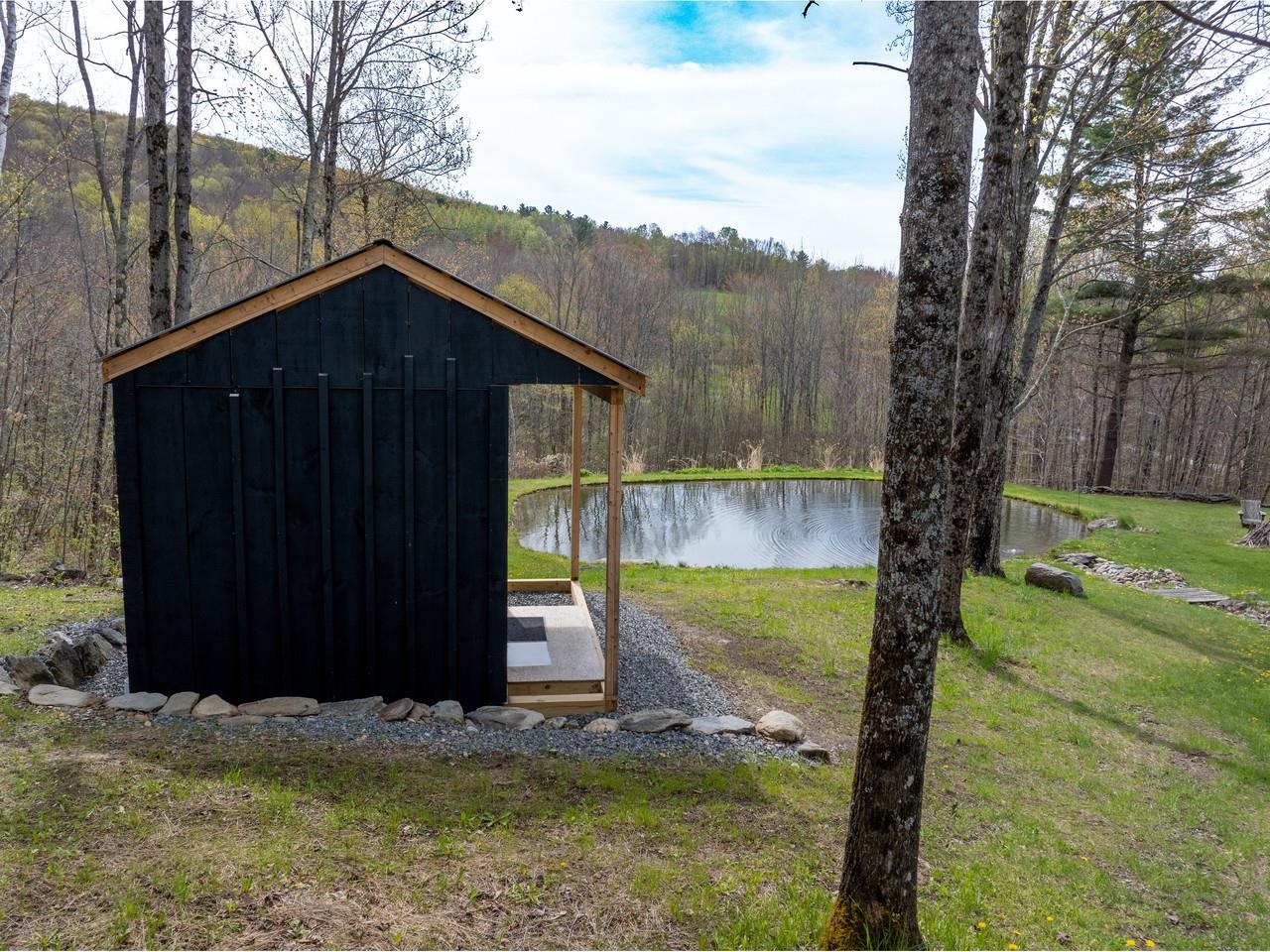 Pond and Pond House