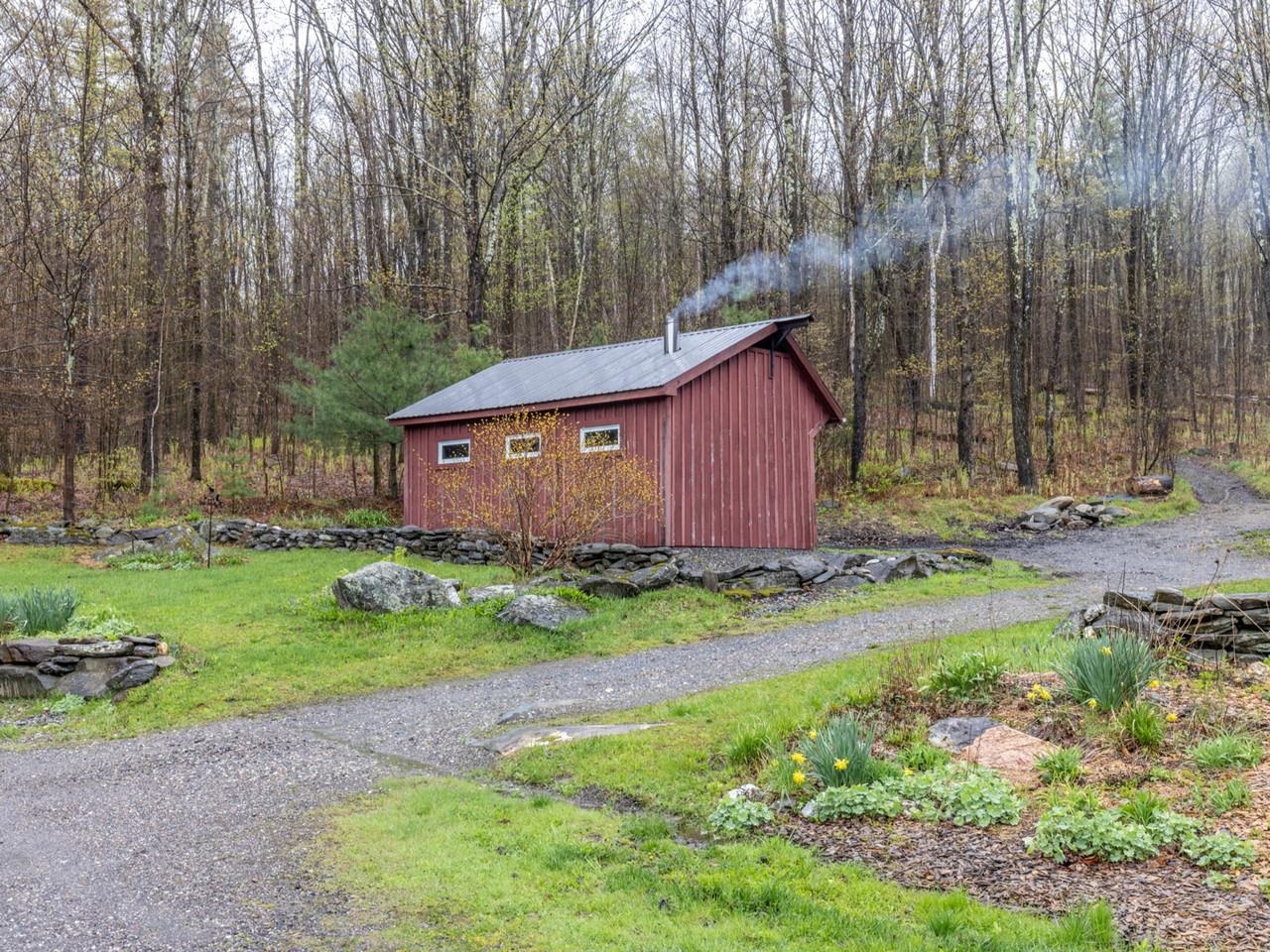 One of Two Barns