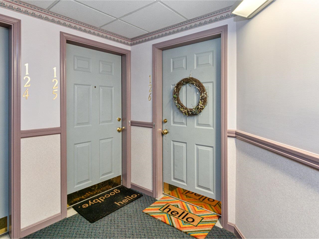 Suite 126, first-floor unit