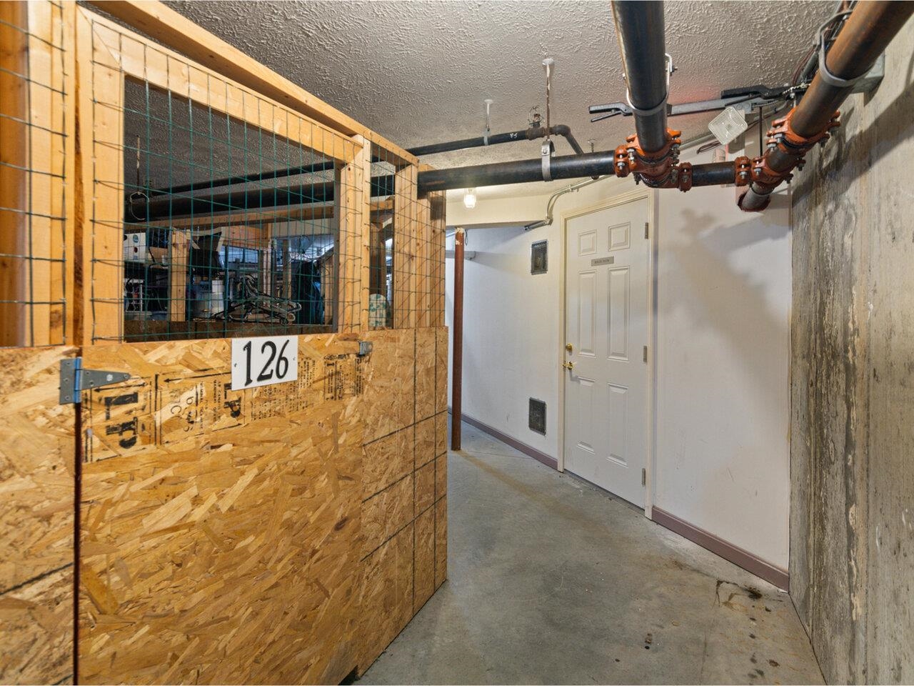 Basement storage