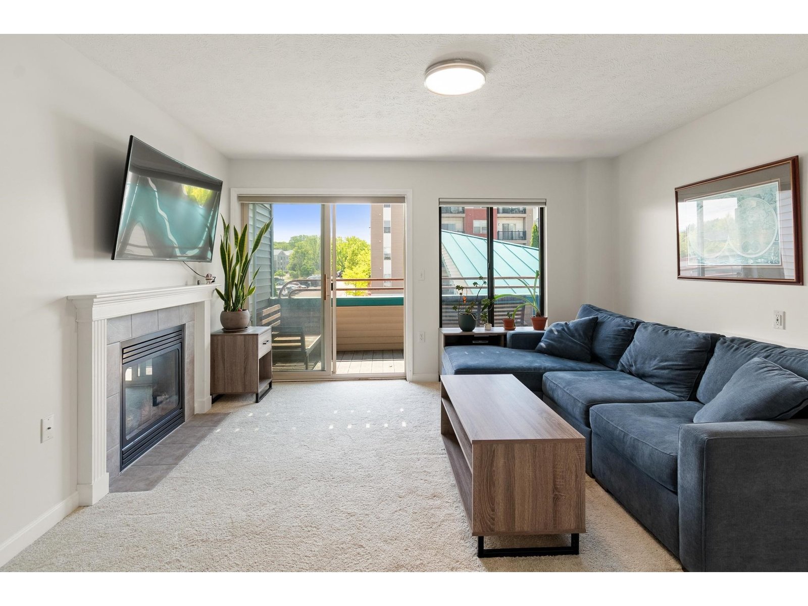 expansive living room