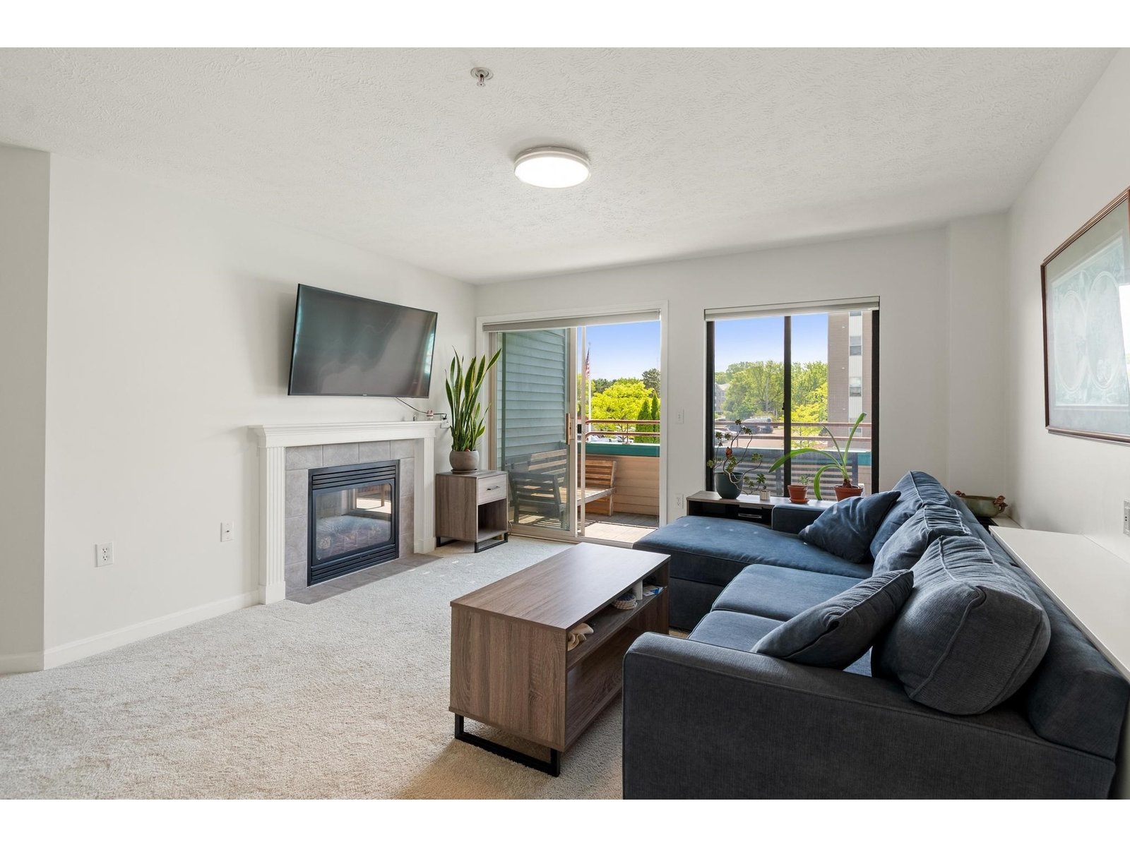 expansive living room