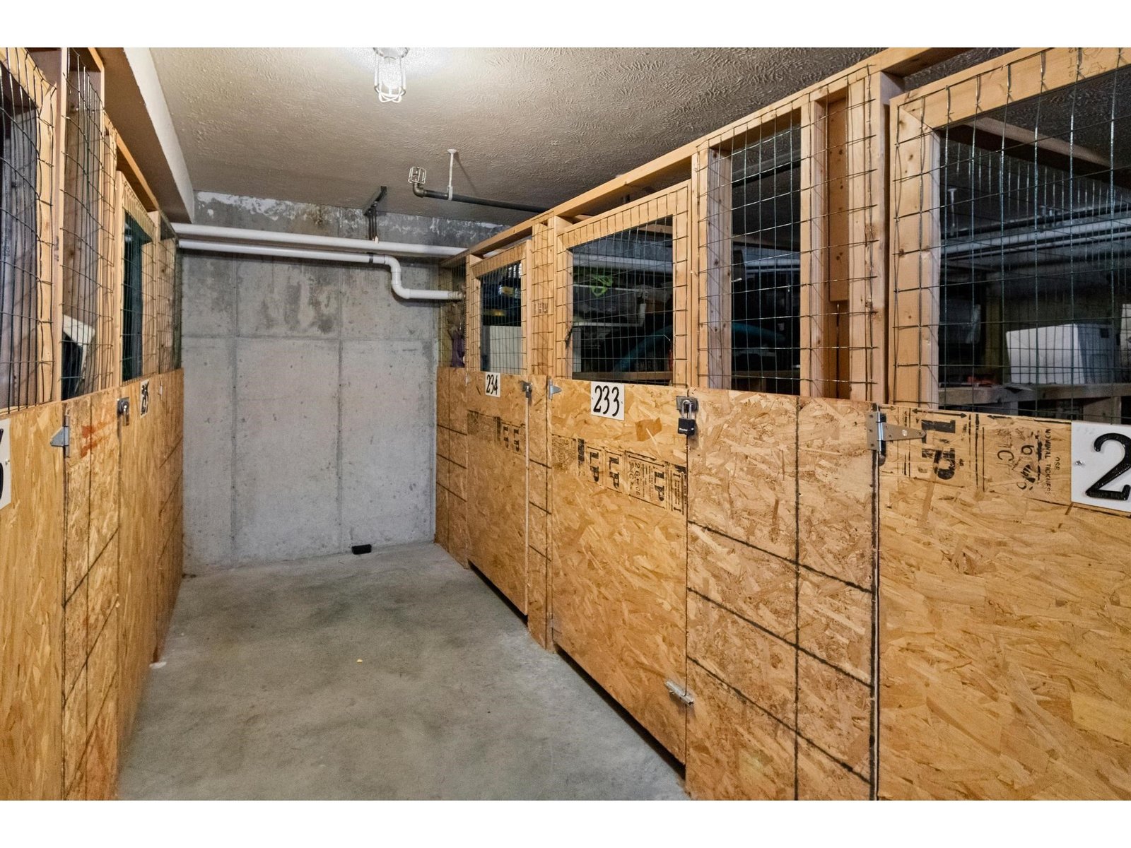 basement locked storage