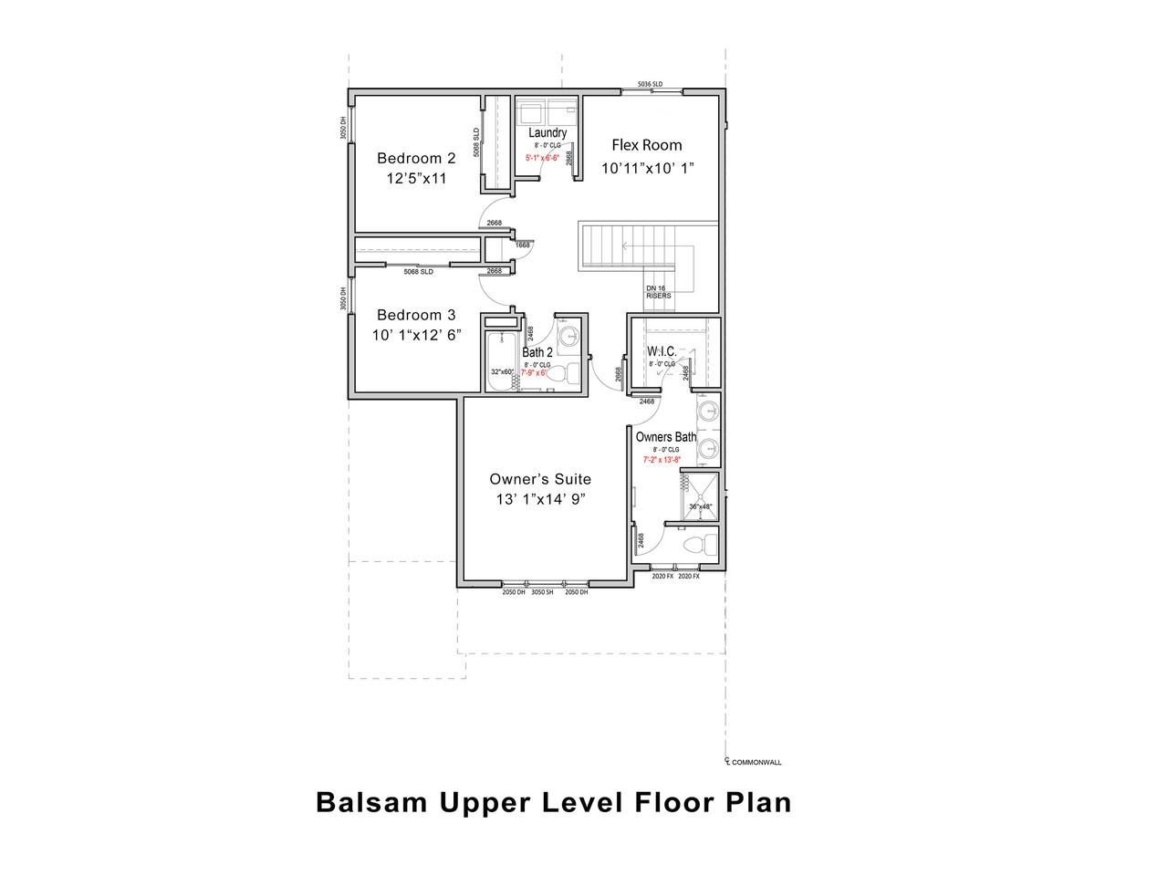 Floor Plan - Second Level