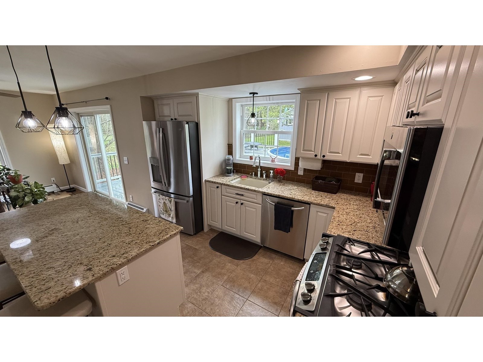 Granite Countertops and Fresh Paint