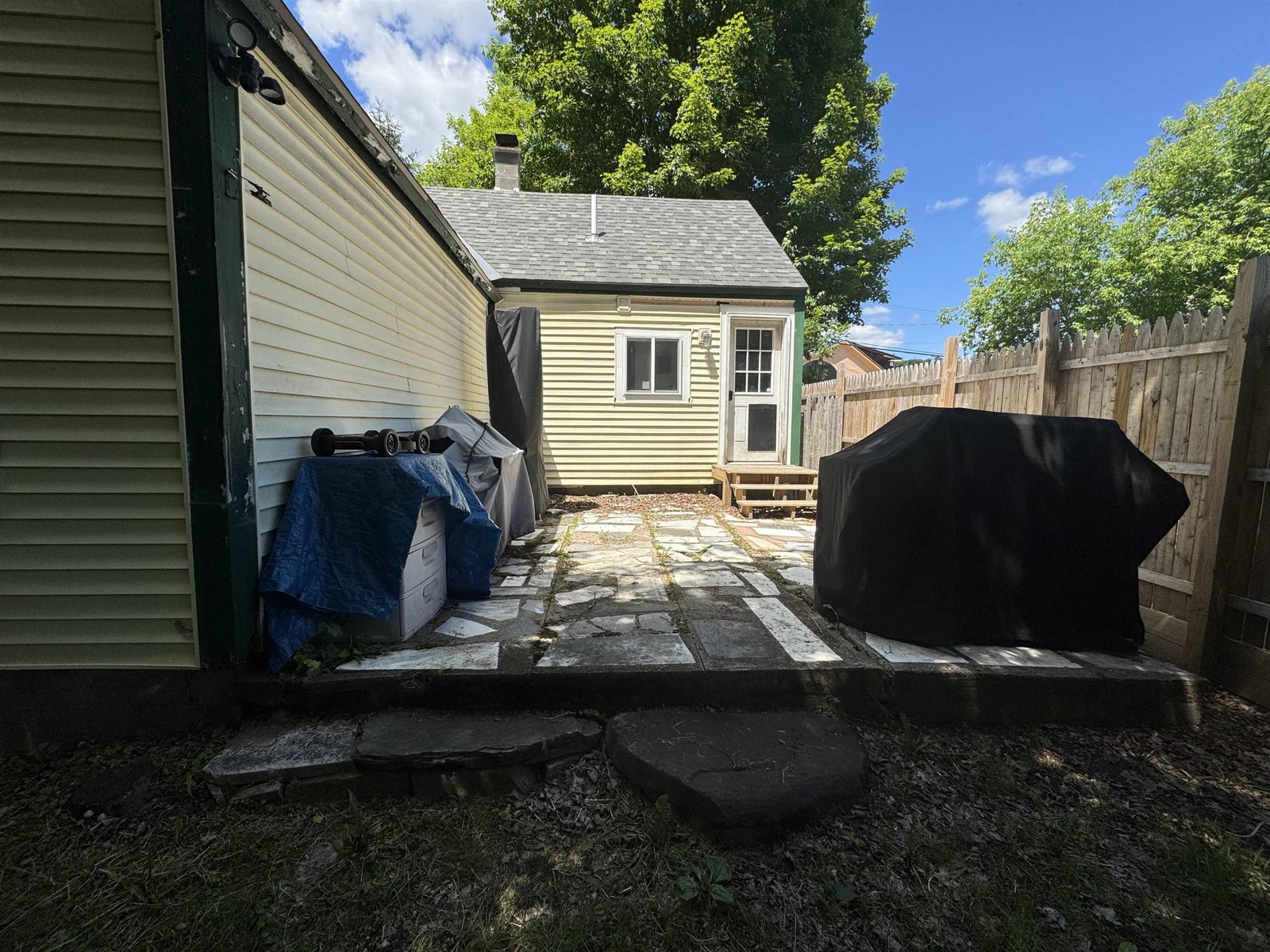 Back patio