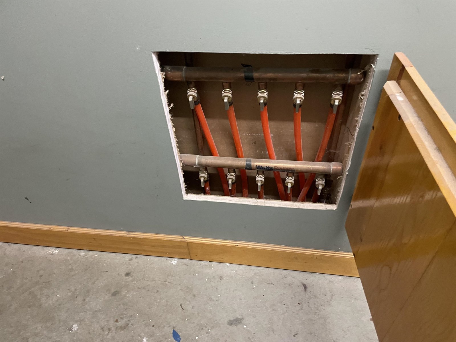 radiant floor heat