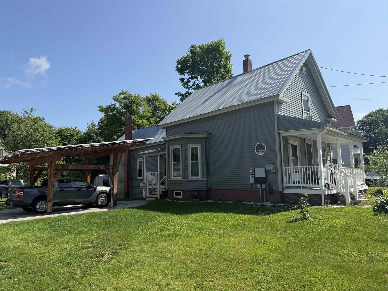 Larger village lot