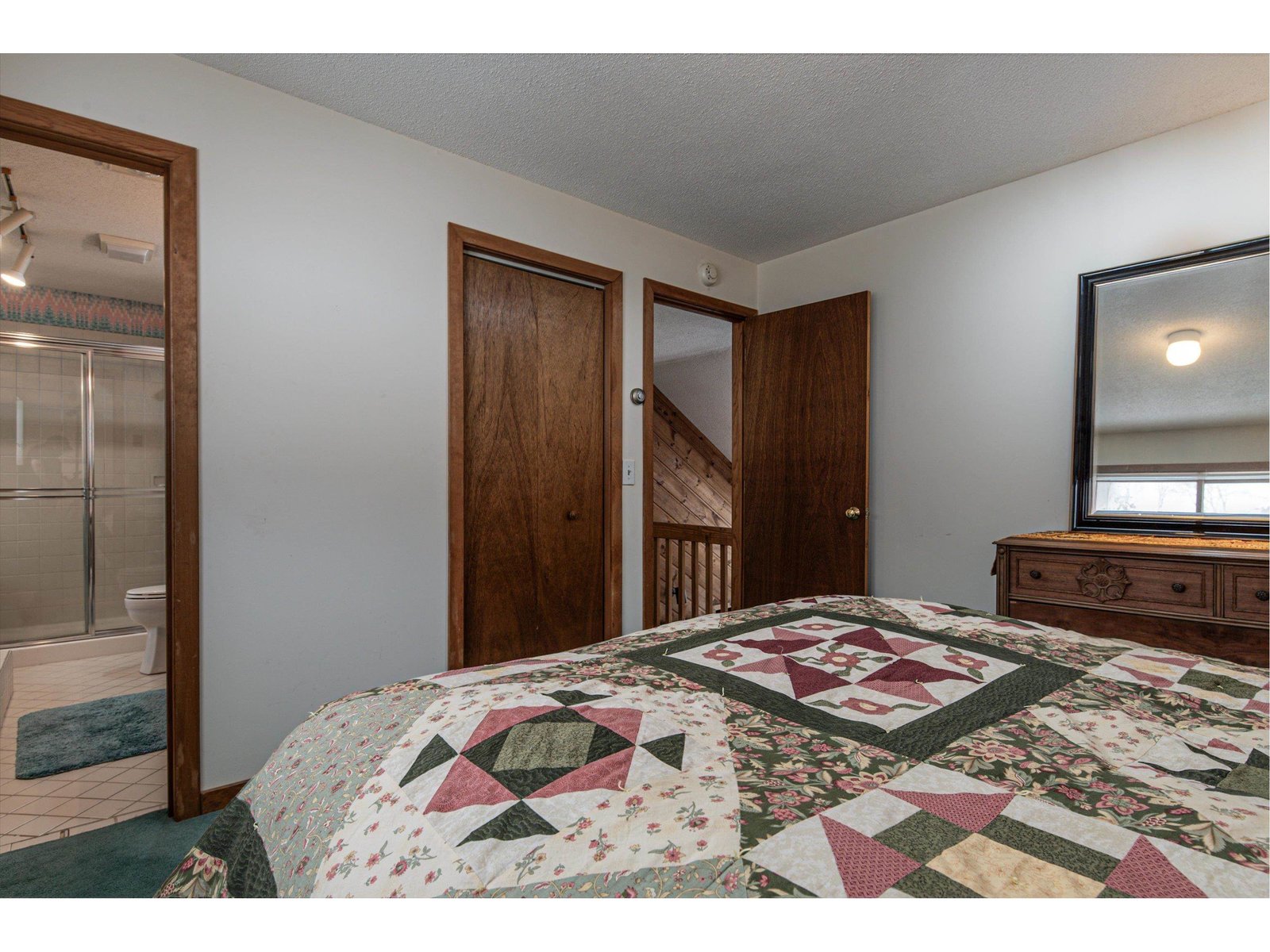 Private primary suite occupies the top floor