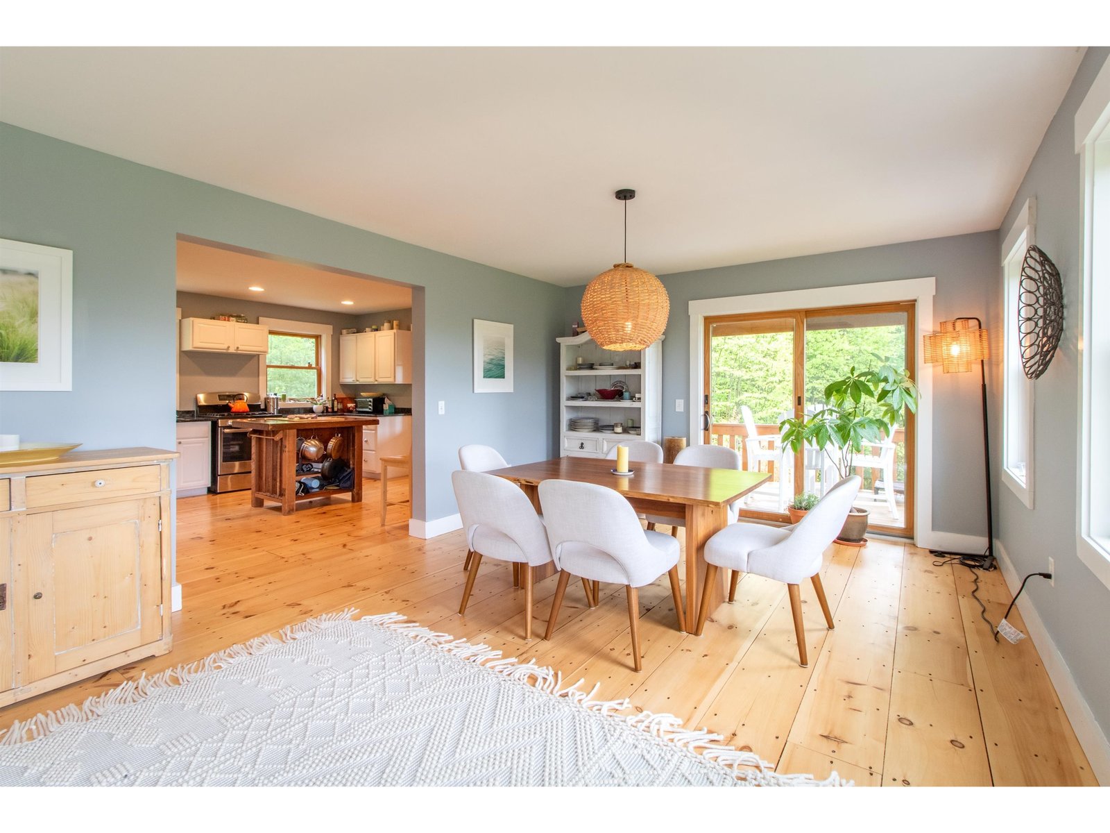 Beautiful refinished softwood floors throughout
