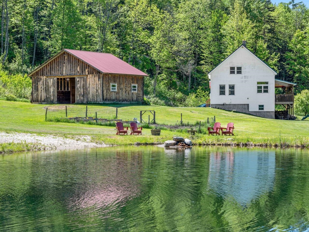 Trout Stocked Pond with Beach