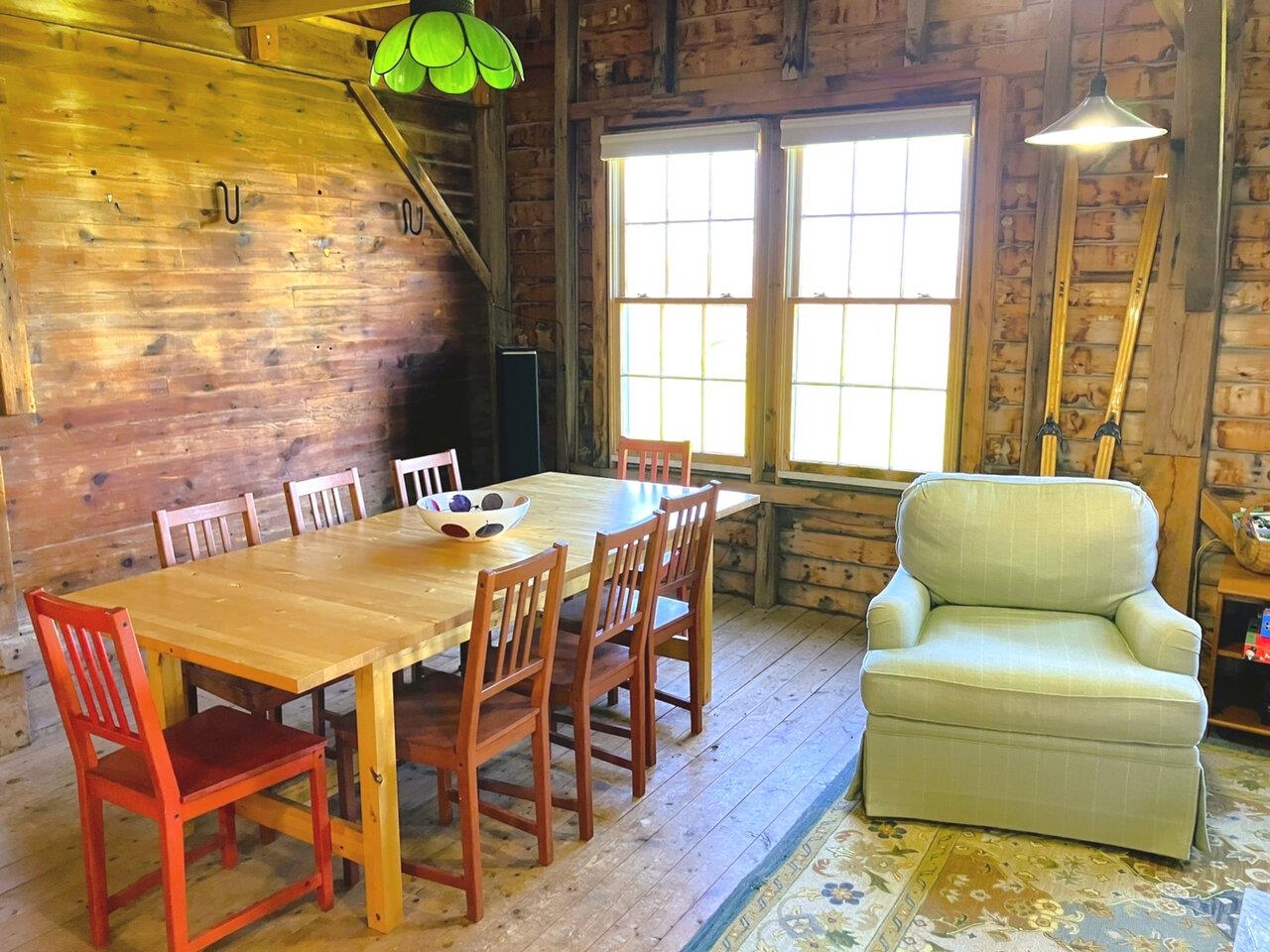 Large dining area