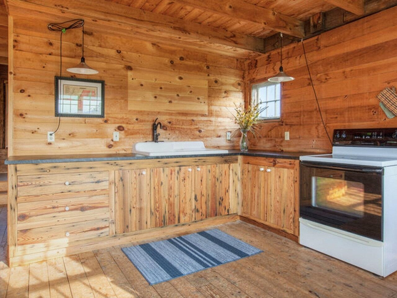 Custom wood cabinetry