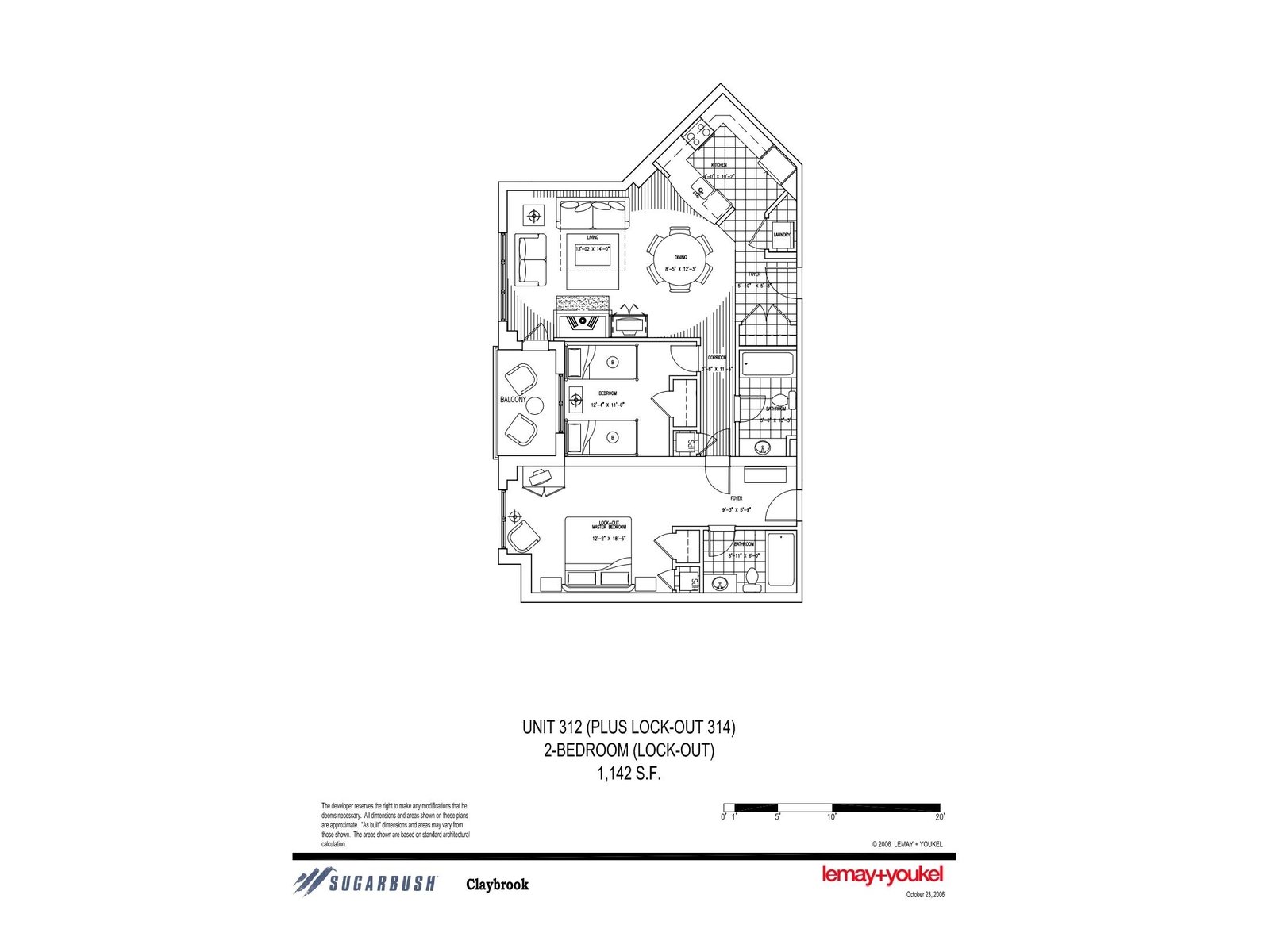 102 Forest 312 Drive, Unit 312 plus lockout 314