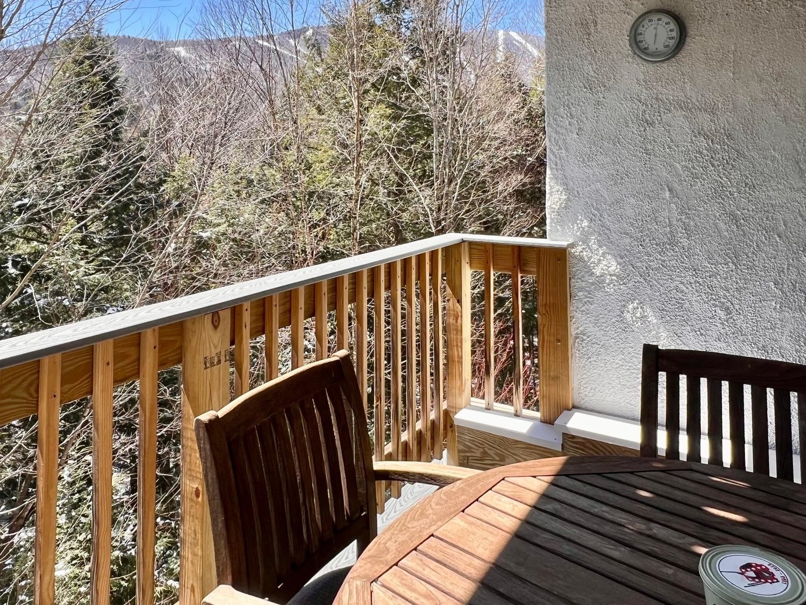View of Sugarbush from the porch