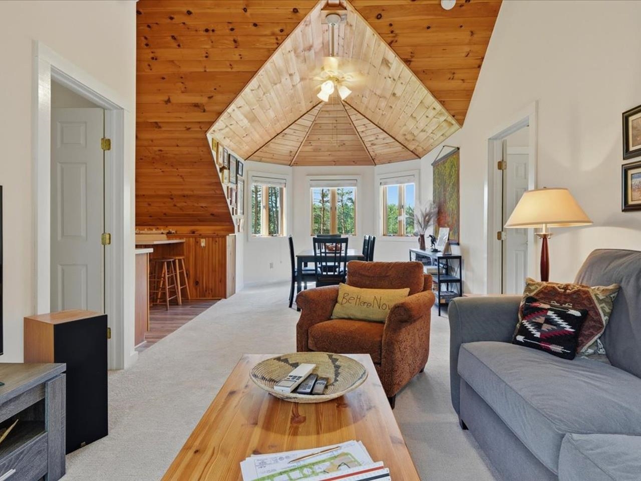 Vaulted Living/Dining