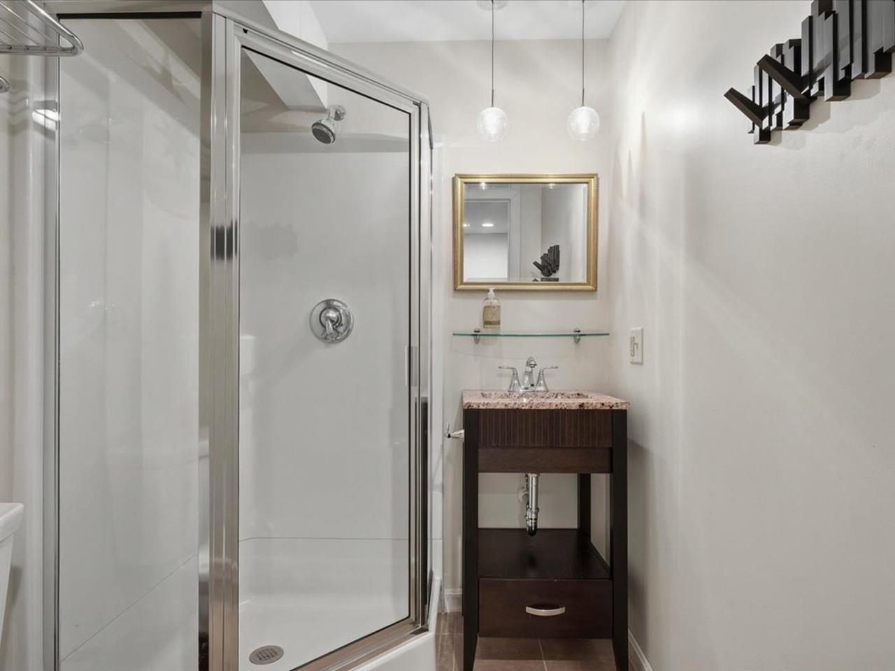 3/4 Bath in Basement