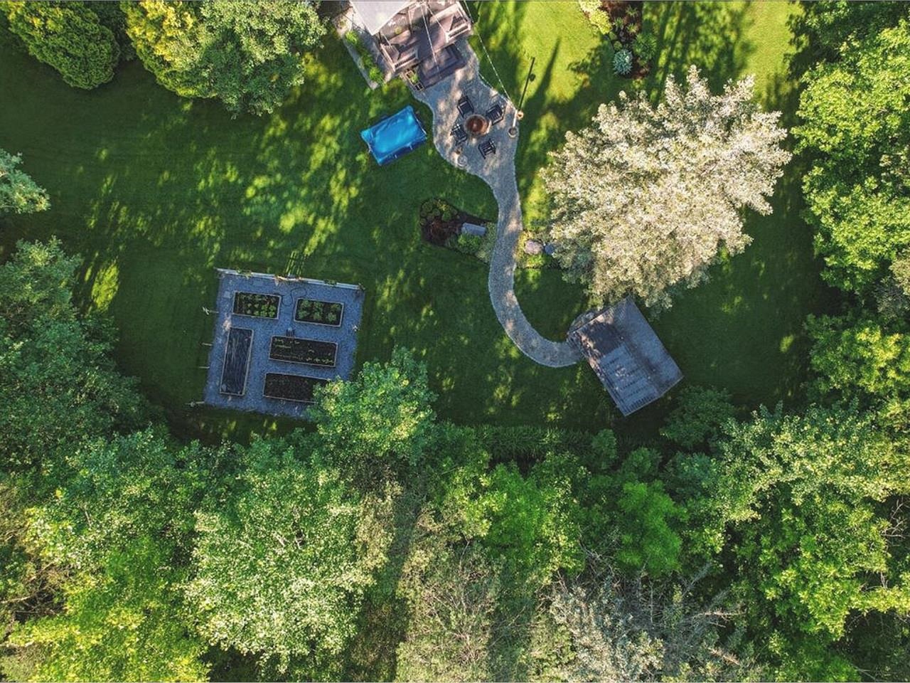 With Raised Garden Bed Area