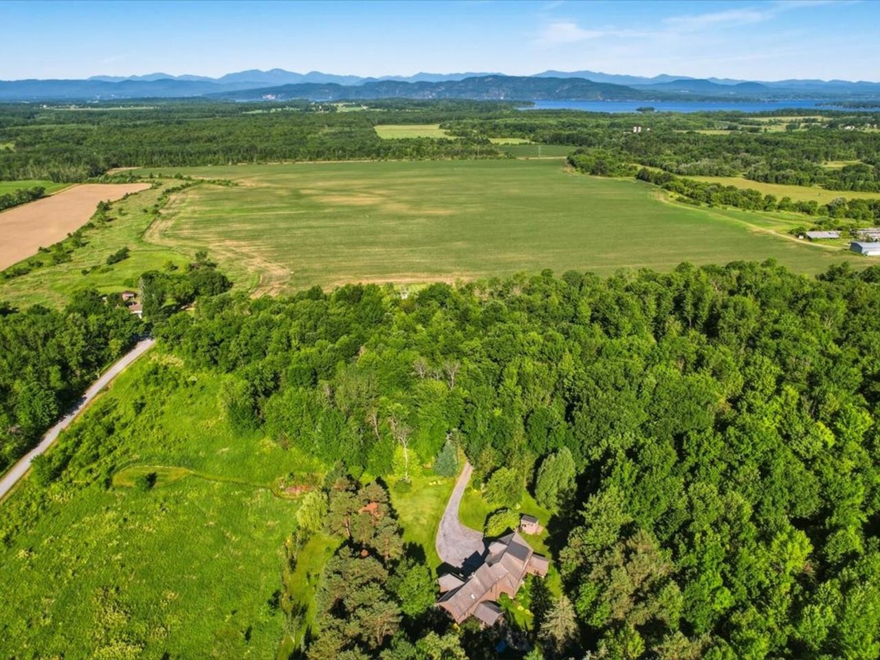 And Close to Lake Champlain