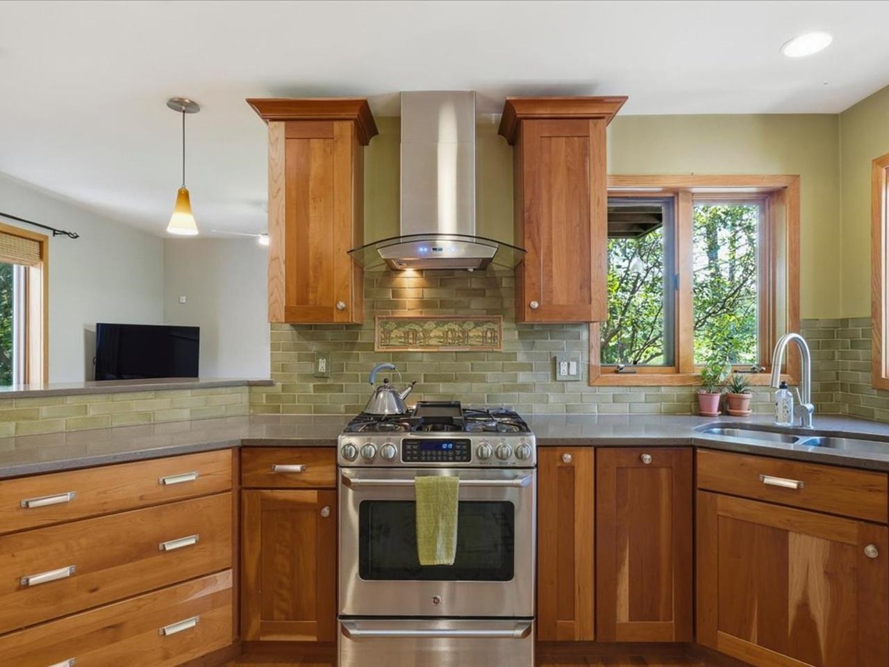 With Stainless Appliances