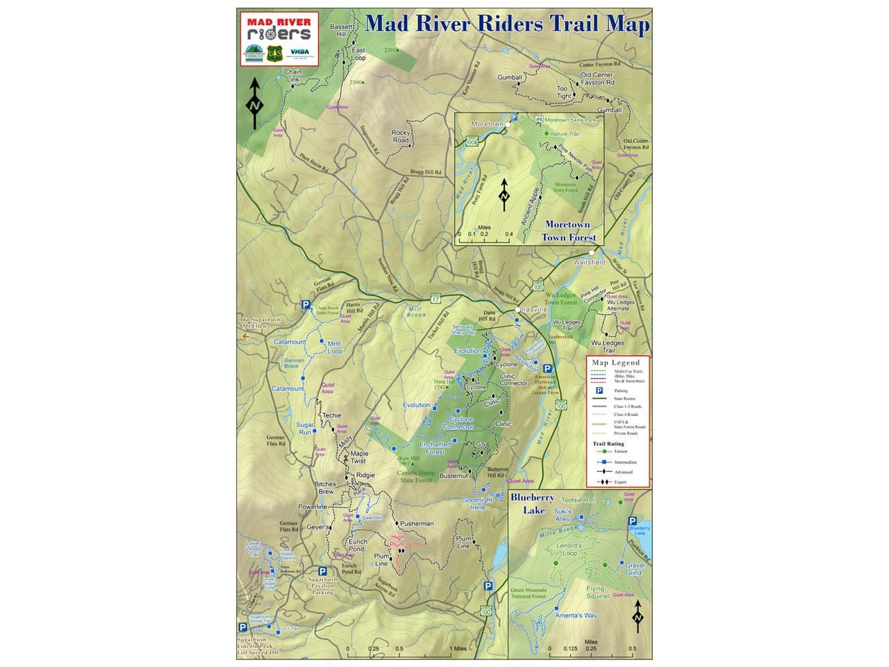 Adjacent Bike Trails
