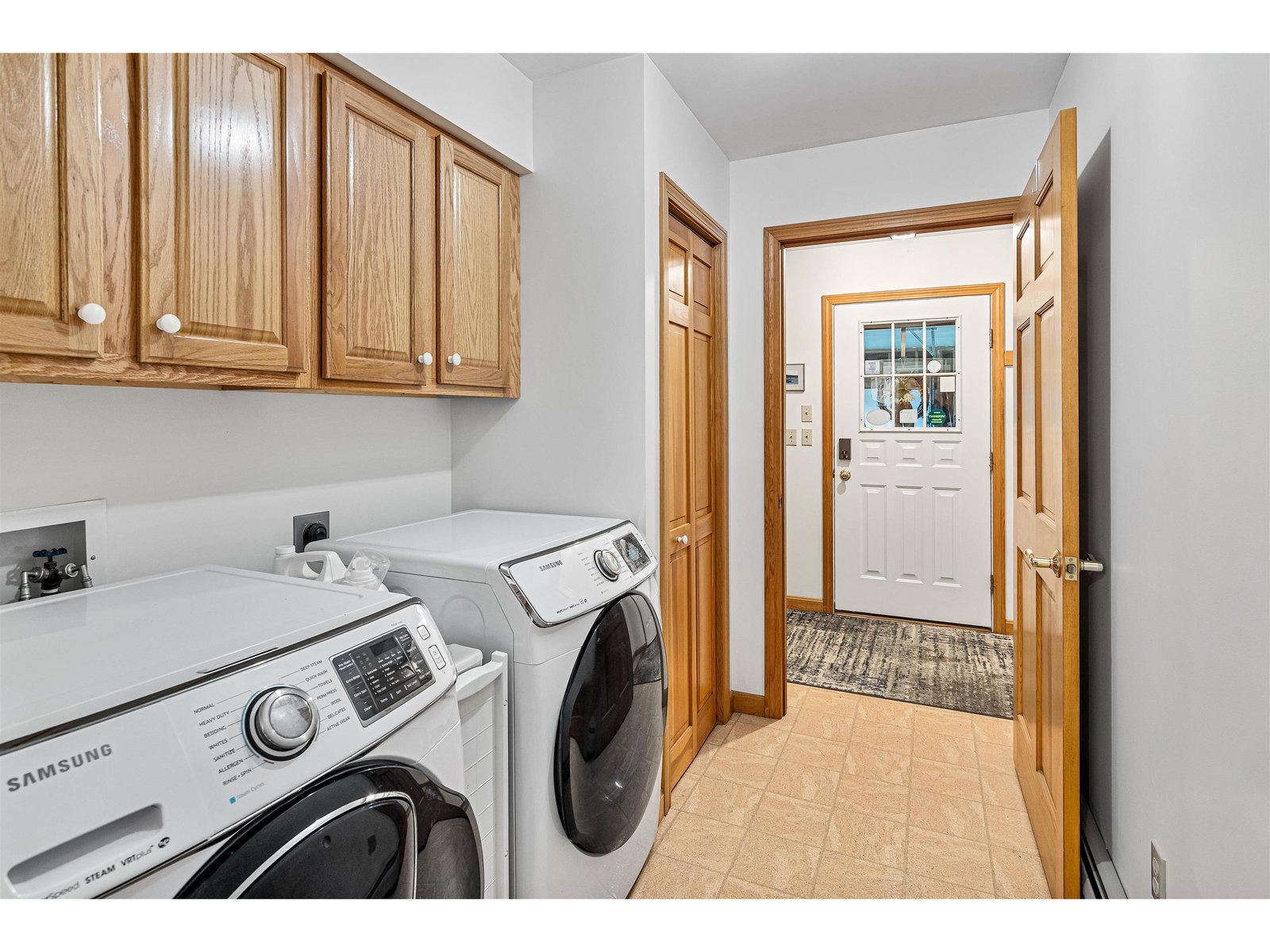 First floor laundry